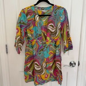 Trina Turk Colorful Beach Coverup